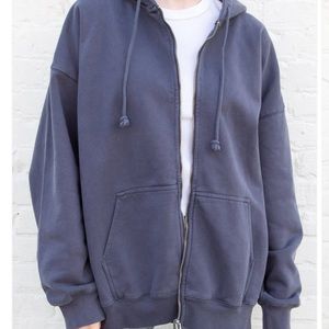 Brandy Melville Navy Christy Hoodie